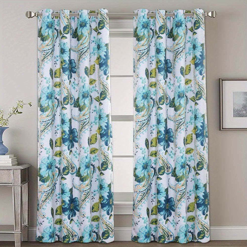 Modern Brown Blackout Curtain Set product detail 48