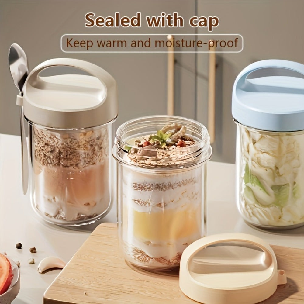 2Pack Overnight Oat Jar Set - breakfast, snacks and travel meals – additional product view 14