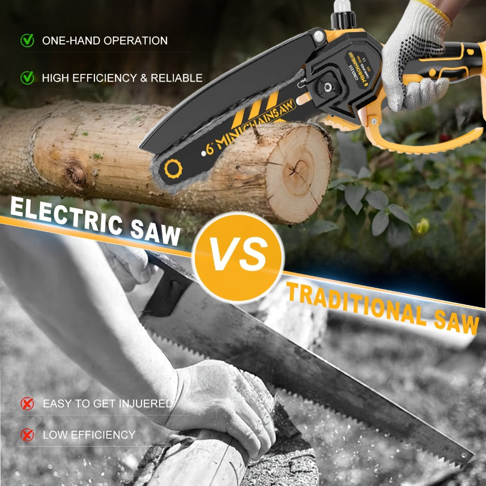 6-Inch Cordless Mini Chainsaw detail view 6 for Australian shoppers
