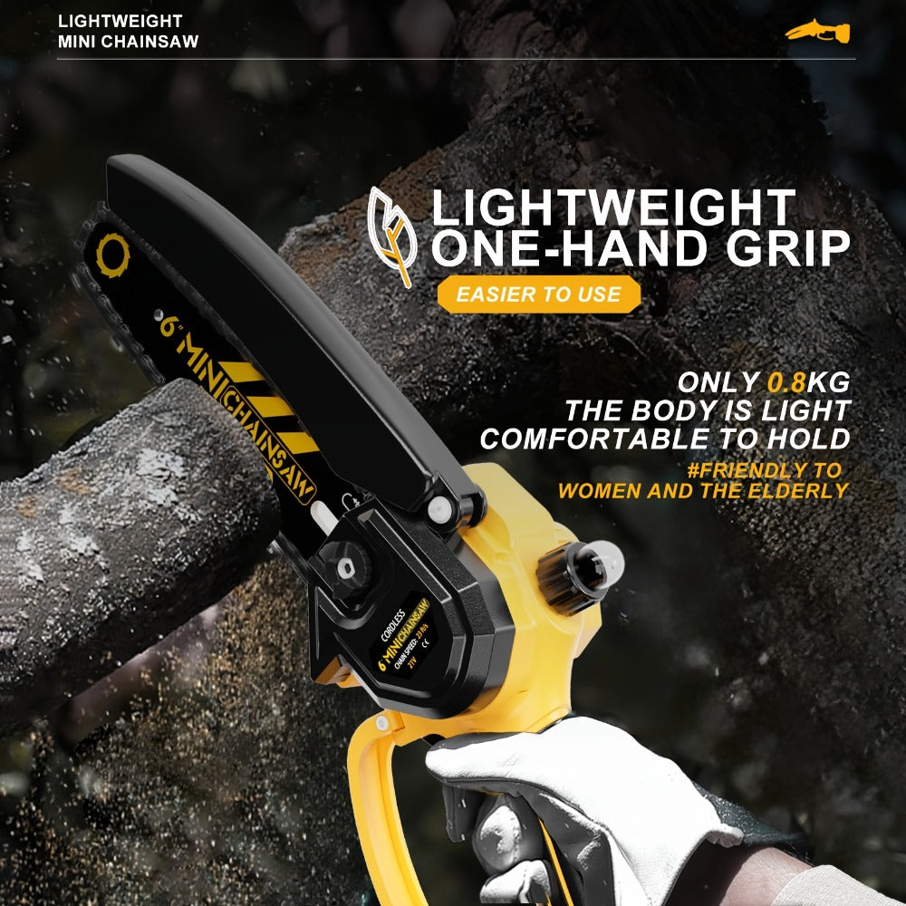 6-Inch Cordless Mini Chainsaw detail view 7 for Australian shoppers