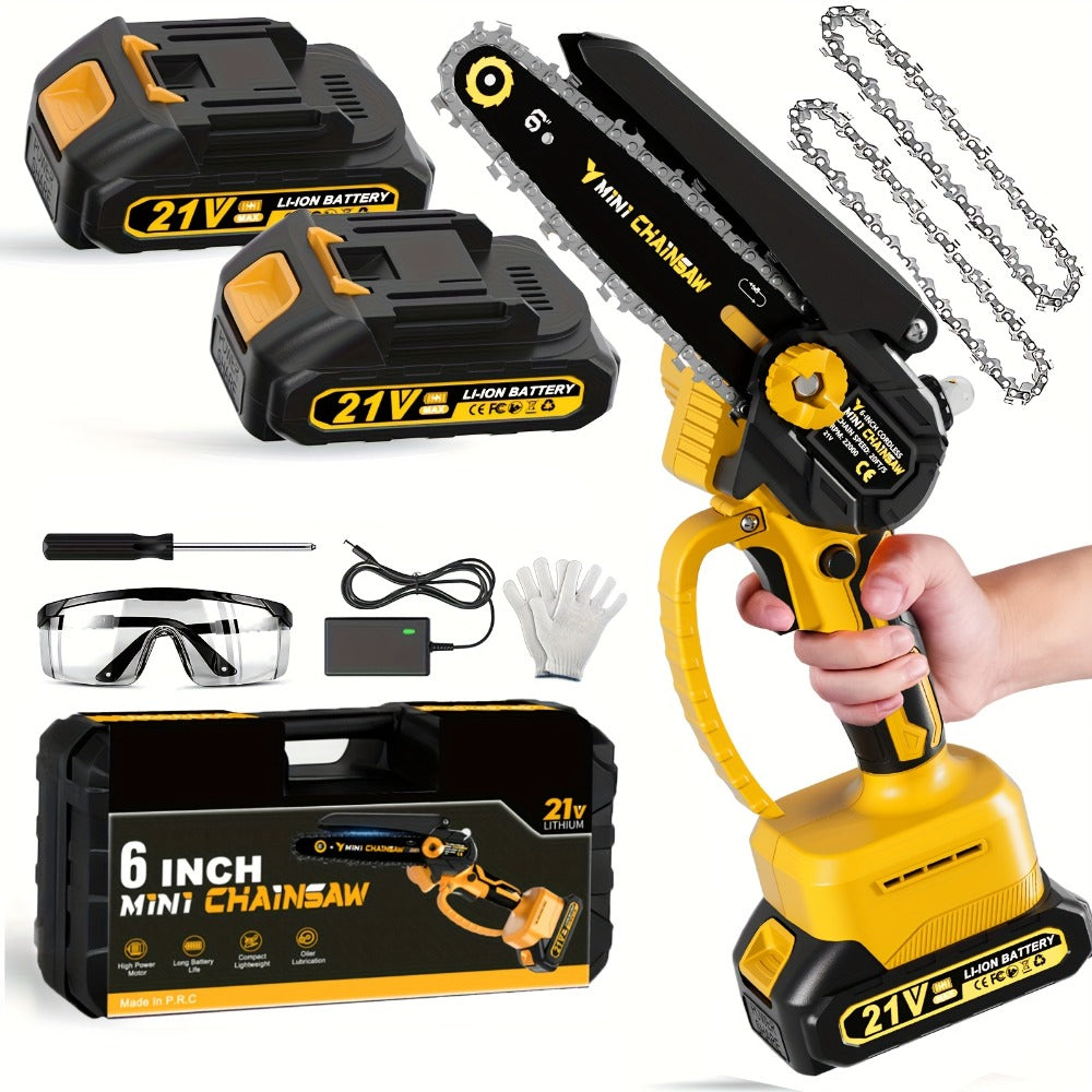 6-Inch Cordless Mini Chainsaw main product view for Australian shoppers