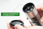 Battery-Powered Salt and Pepper Grinder Set detail view 13 for Australian shoppers