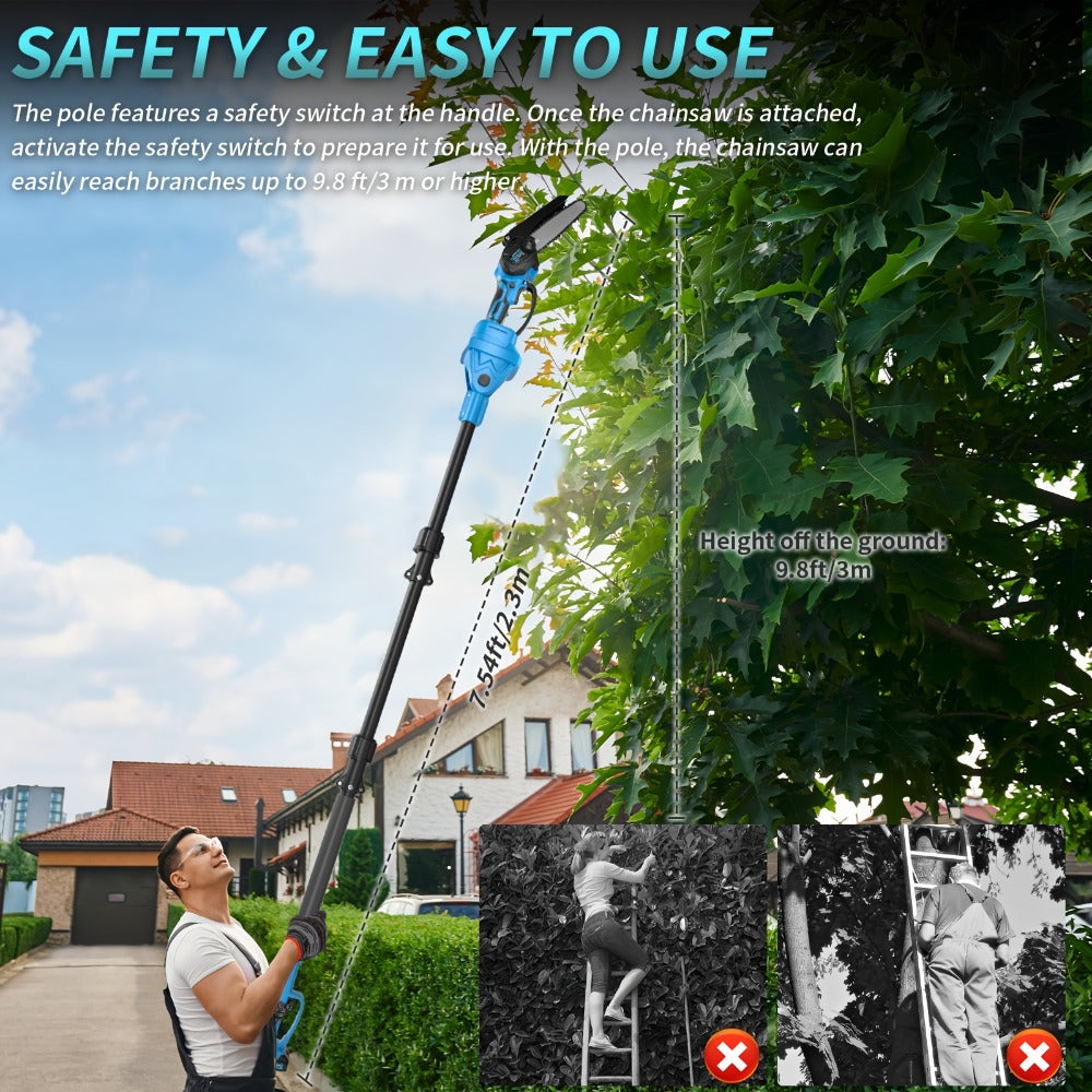 Cordless Pole Saw detail view 6 for Australian shoppers