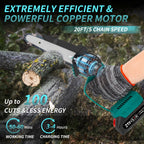 Cordless Pole Saw detail view 2 for Australian shoppers