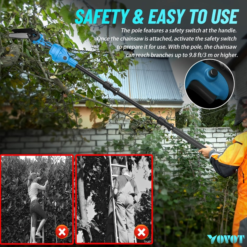 Cordless Pole Saw detail view 9 for Australian shoppers