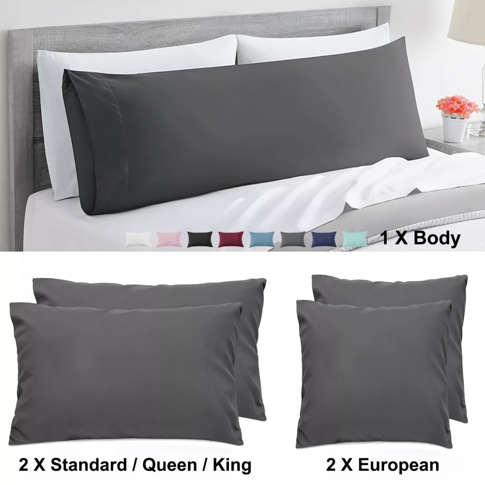 2pcs Cotton Pillowcase Set - bedrooms, guest rooms and hotels – feature reference