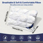 Washable Bed Pillow Set detail view 3 for Australian shoppers