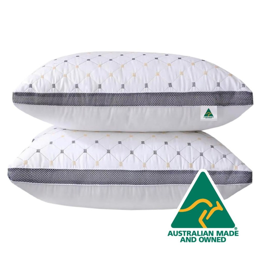 Australian Hotel-Quality Plush Pillow Pair main product view for Australian shoppers