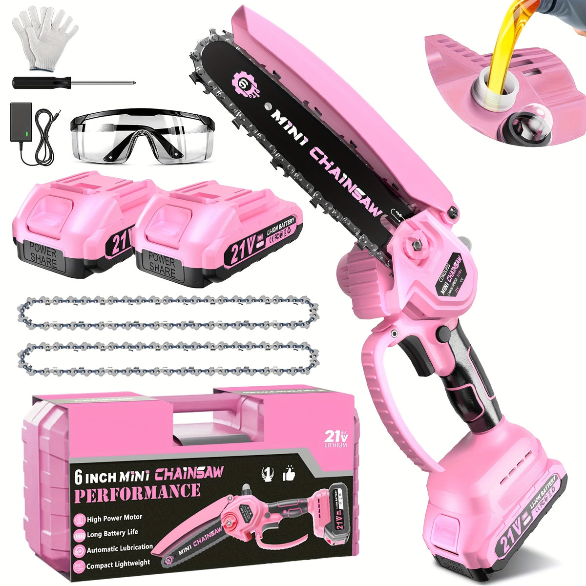 Cordless Mini Chainsaw detail view 14 for Australian shoppers