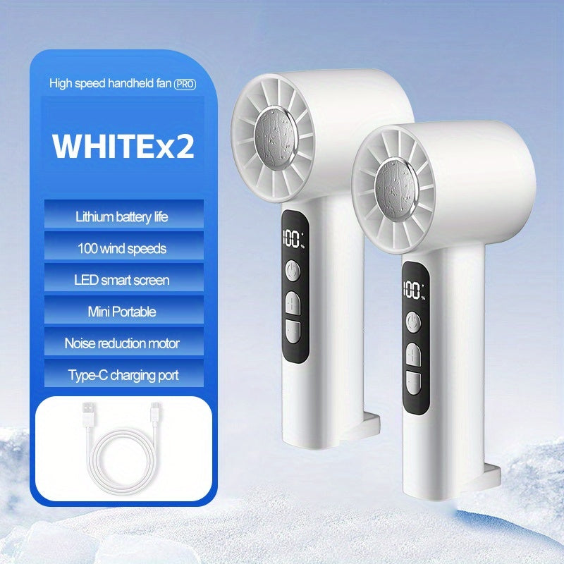 Rechargeable Handheld Fan detail view 3 for Australian shoppers