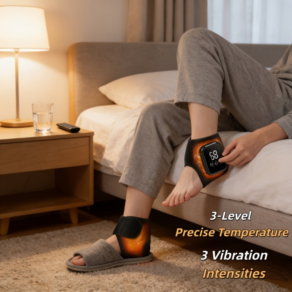 Rechargeable Heated Ankle Wrap main product view for Australian shoppers