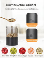 2pcs Rechargeable Salt and Pepper Grinder Set - kitchen and – additional product view 9