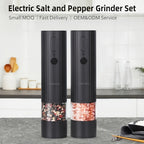 2pcs Rechargeable Salt and Pepper Grinder Set - kitchen and – main product view