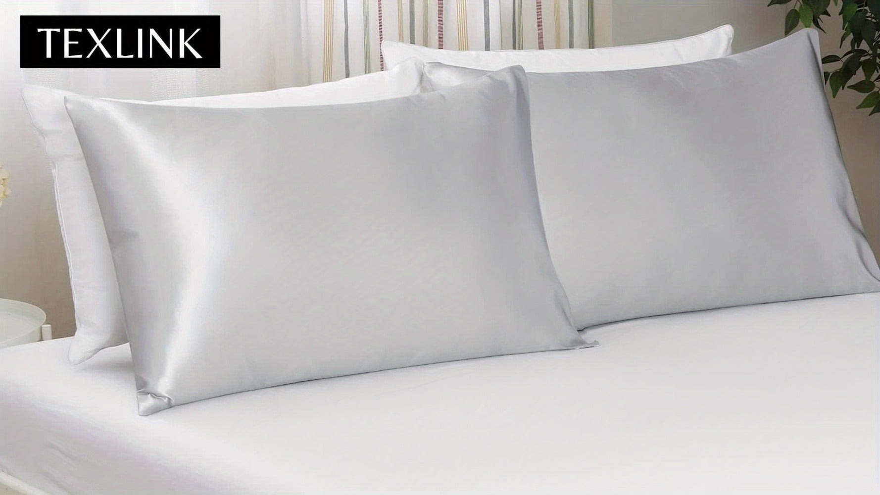2pcs Satin Pillowcase Set - bedroom and guest-room bedding – additional product view 21