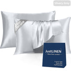 2pcs Satin Pillowcase Set - bedroom and guest-room bedding – additional product view 22