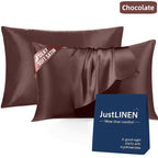 2pcs Satin Pillowcase Set - bedroom and guest-room bedding – additional product view 25