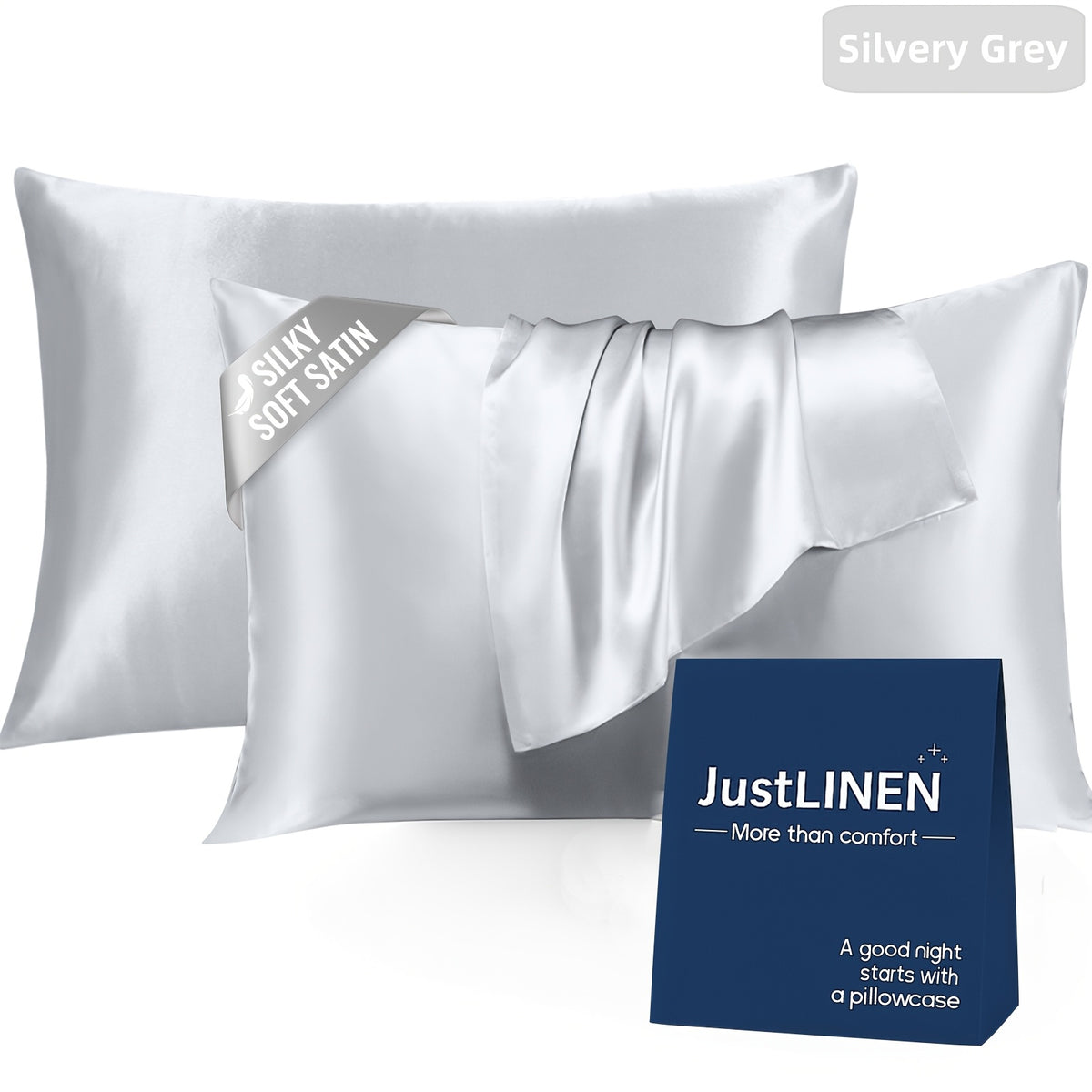 Satin Pillowcase Set detail view 4 for Australian shoppers