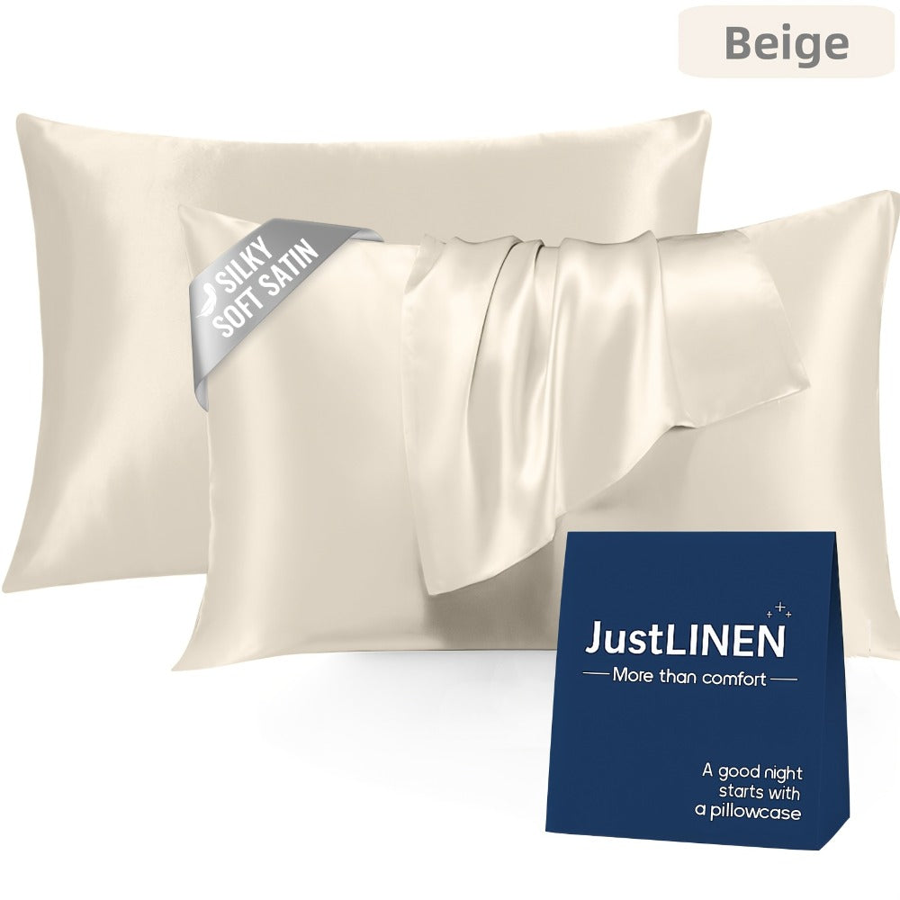 2pcs Satin Pillowcase Set - bedroom and guest-room bedding – additional product view 9