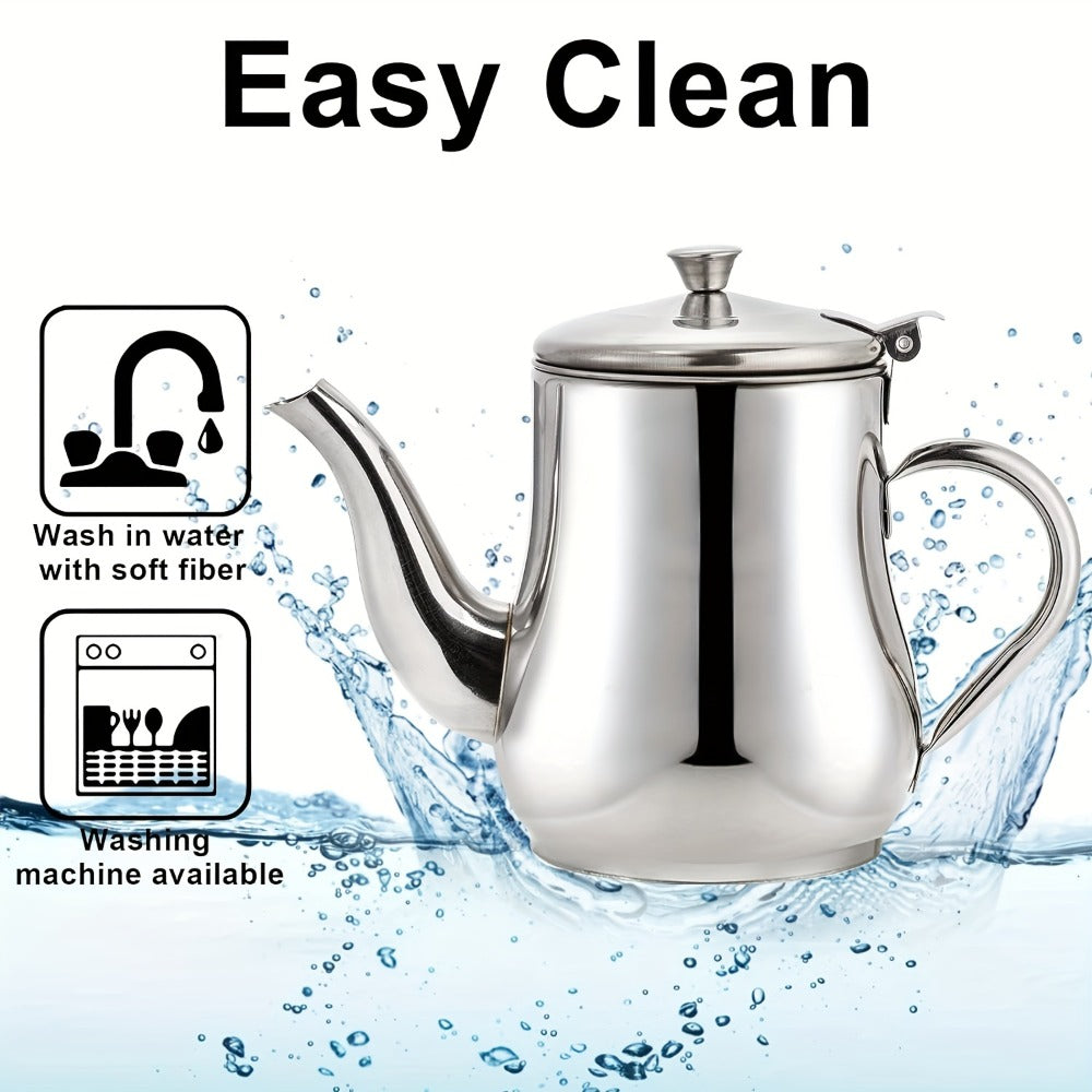 2pcs Stainless Steel Oil Strainer Pot Set - kitchen oil storage and – feature reference
