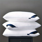2pcs Washable Luxury Hotel Pillow Set - bedrooms and guest rooms – close-up product details
