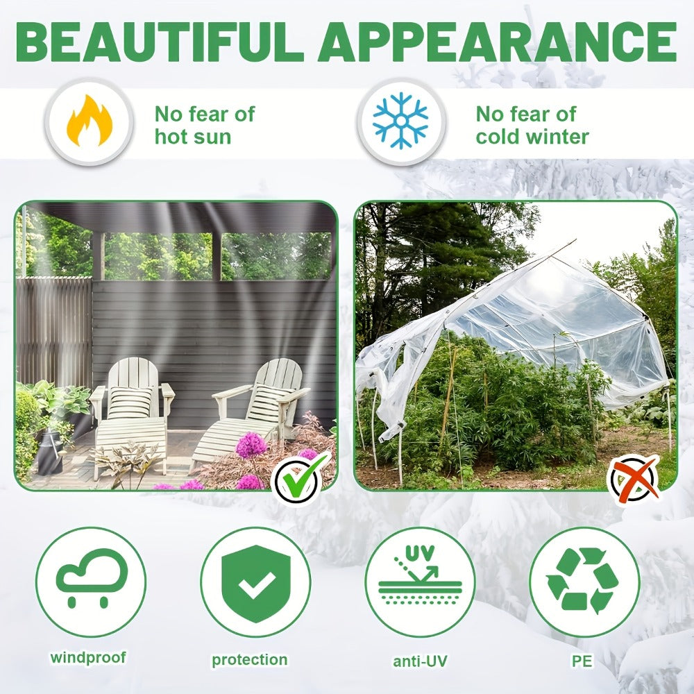 2x3m Clear PVC Tarpaulin product detail 17