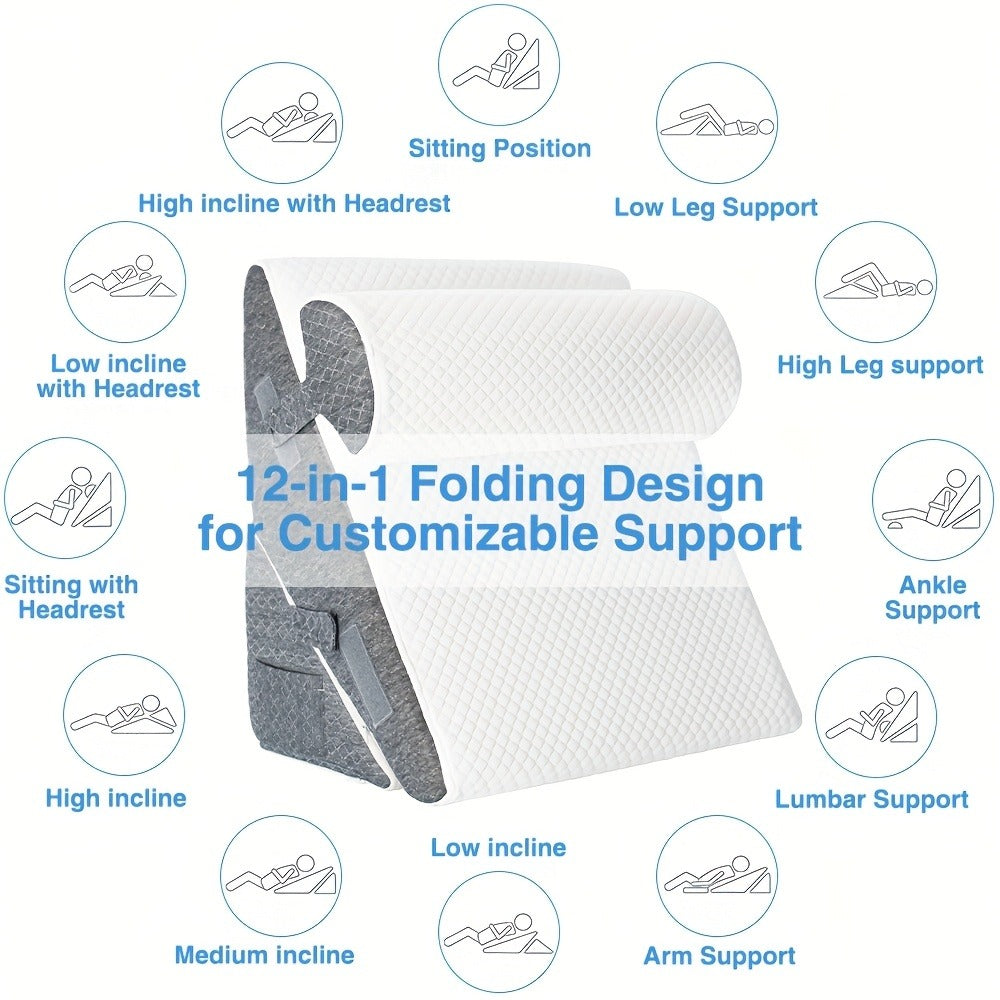 Three-Piece Adjustable Bed Wedge Pillow Set detail view 6 for Australian shoppers
