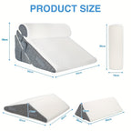 Three-Piece Adjustable Bed Wedge Pillow Set detail view 14 for Australian shoppers