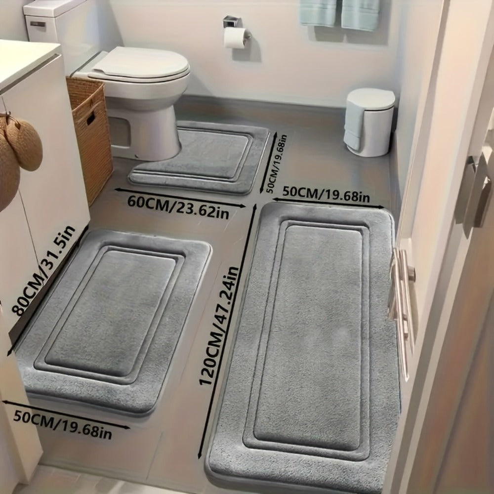3-Piece Non-Slip Bath Mat product detail 3