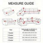 3-Seat Washable Sofa Slipcover product detail 2