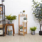 3-Tier Bamboo Corner Plant Stand product detail 6