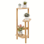 3-Tier Bamboo Corner Plant Stand product detail 7