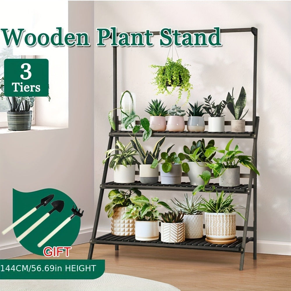 3-Tier Foldable Plant Stand for organised Australian homes