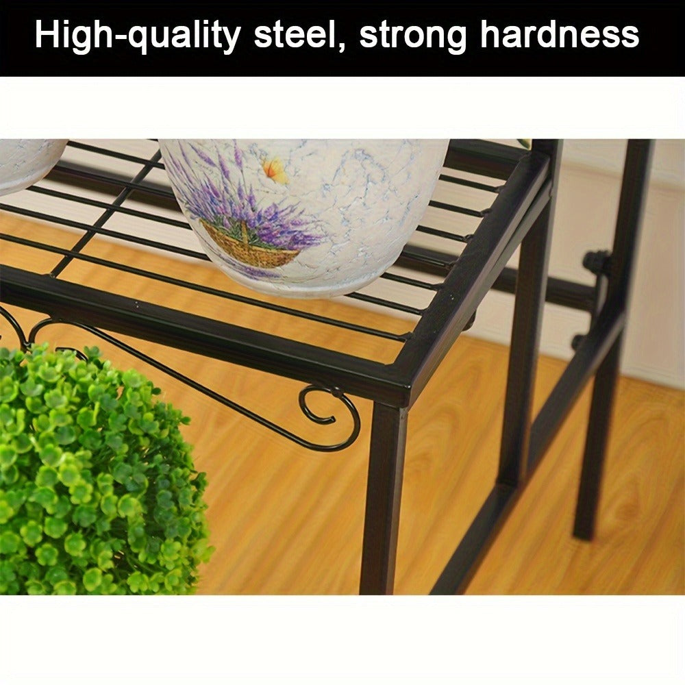 3-Tier Metal Corner Plant Stand product detail 7