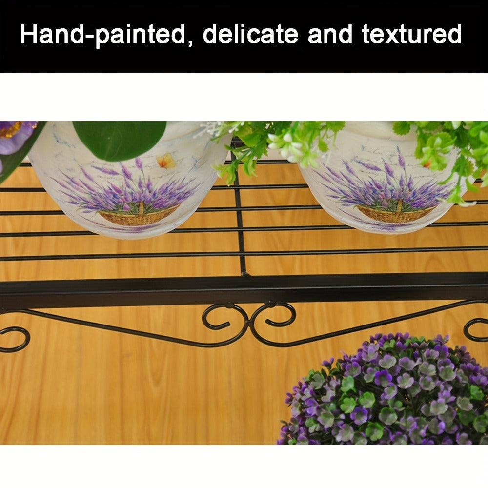 3-Tier Metal Corner Plant Stand product detail 11