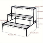 3-Tier Metal Corner Plant Stand product detail 12