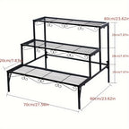3-Tier Metal Corner Plant Stand product detail 13