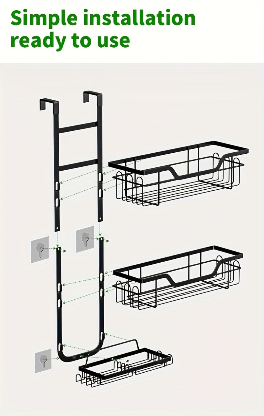 3-Tier Modern Over-the-Door Organiser product detail 20