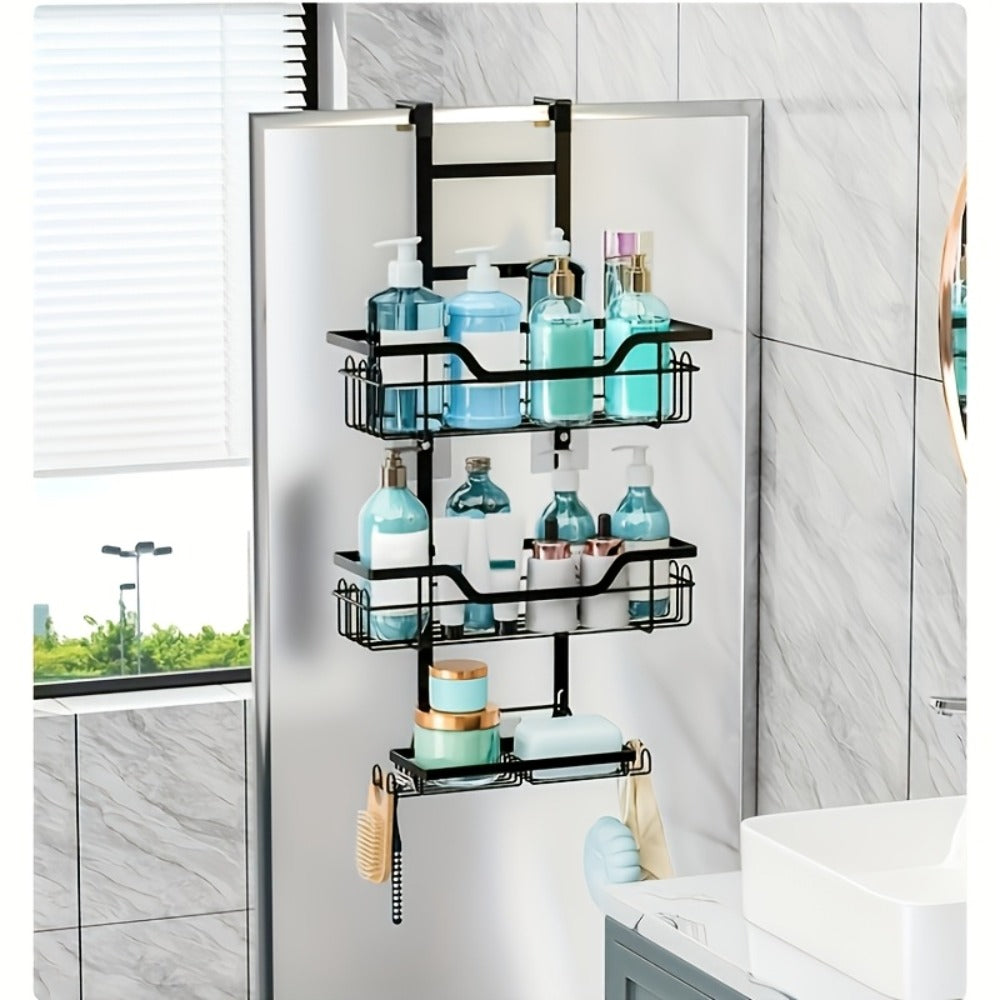 3-Tier Over-the-Door Shower Caddy – Rustproof Bathroom Organiser – design and construction details