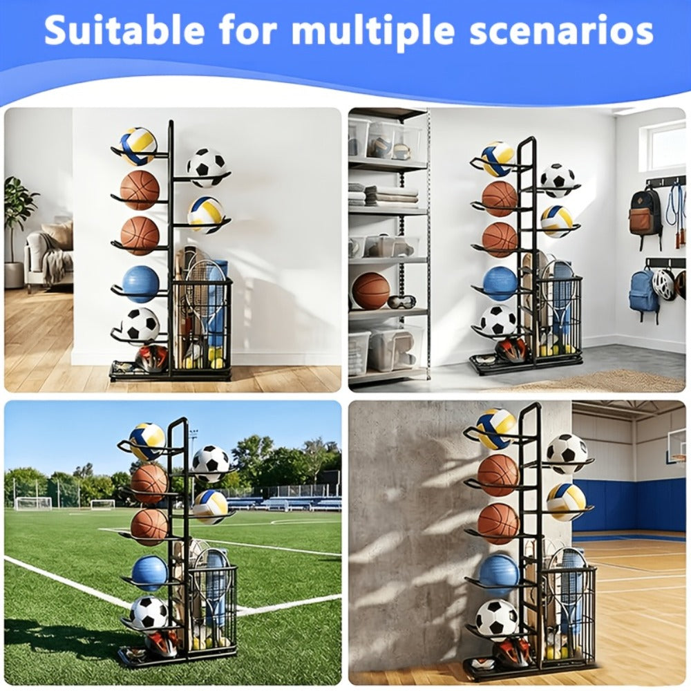 Sports Ball Storage Rack detail view 4 for Australian shoppers