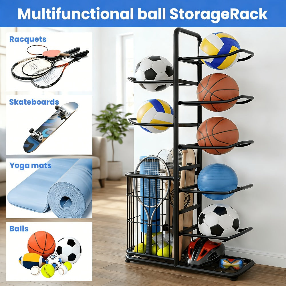Sports Ball Storage Rack detail view 12 for Australian shoppers