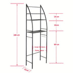 3-Tier White Freestanding Storage Shelving product detail 4