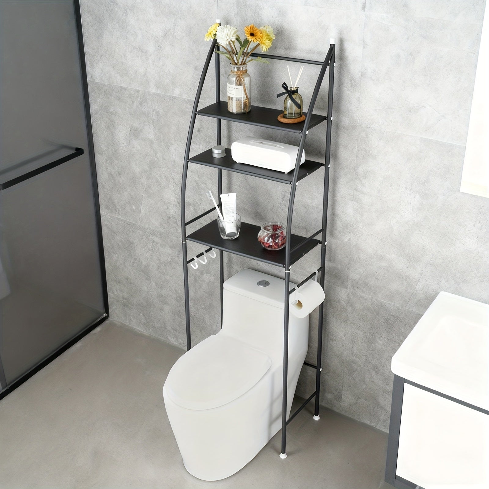 3-Tier White Freestanding Storage Shelving product detail 14