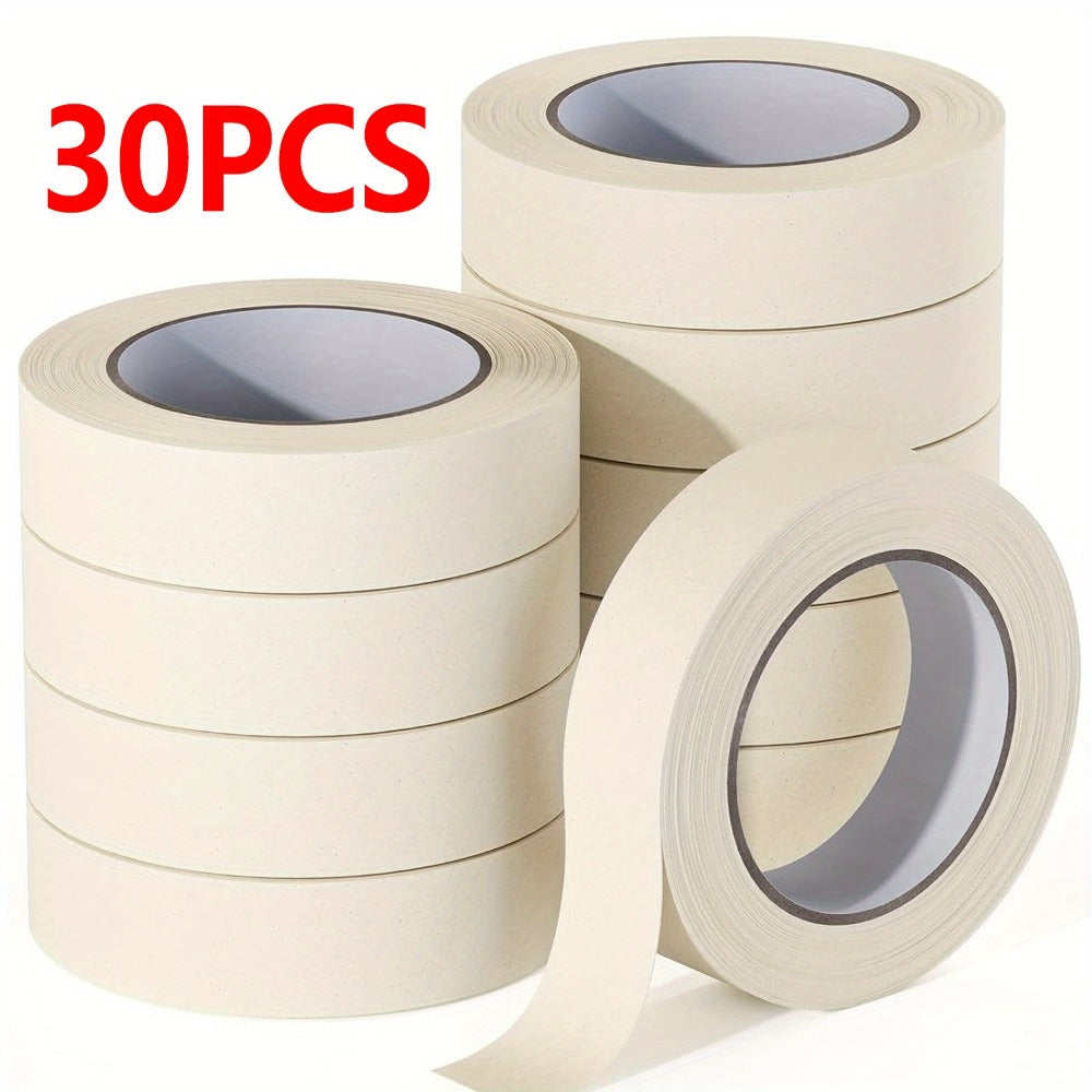 30 Pack General-Purpose Masking Tape - painting, labelling and craft – main product view