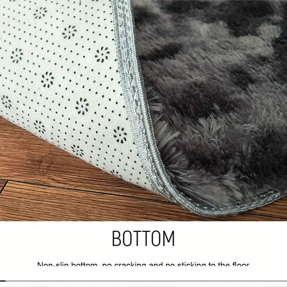 300cm Grey Large Soft Plush Area Rug - bedrooms, playrooms and living – additional product view 11