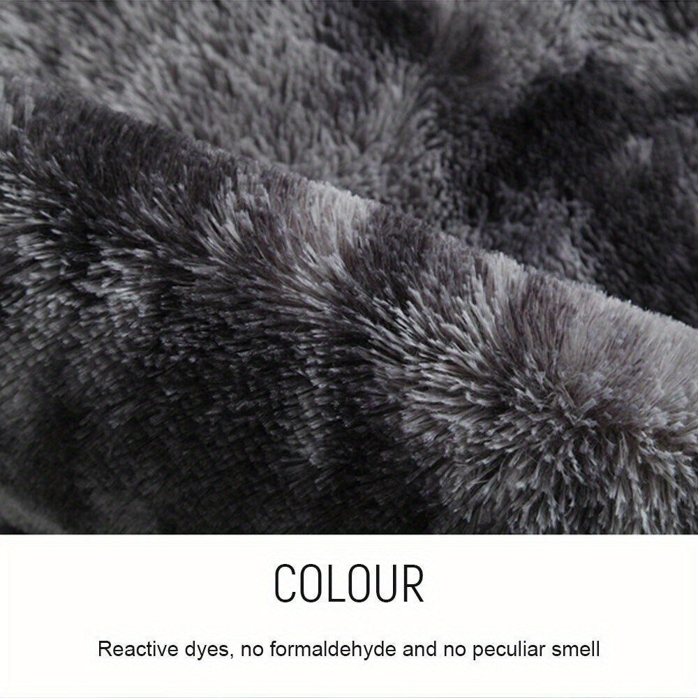 300cm Grey Large Soft Plush Area Rug - bedrooms, playrooms and living – additional product view 12