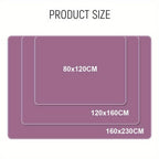 300cm Grey Large Soft Plush Area Rug - bedrooms, playrooms and living – additional product view 14