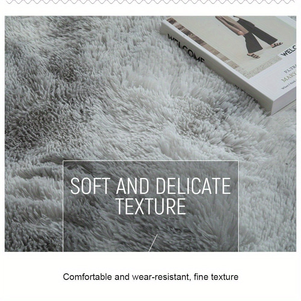 300cm Grey Large Soft Plush Area Rug - bedrooms, playrooms and living – additional product view 9