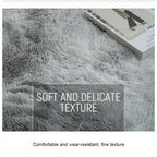 300cm Grey Large Soft Plush Area Rug - bedrooms, playrooms and living – additional product view 9