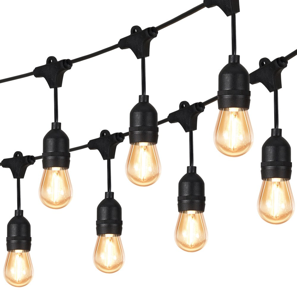 30m Solar Festoon Lights - 30 Bulbs and 8 Lighting Modes – additional product view 13