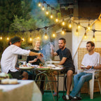 30m Solar Festoon Lights - 30 Bulbs and 8 Lighting Modes – additional product view